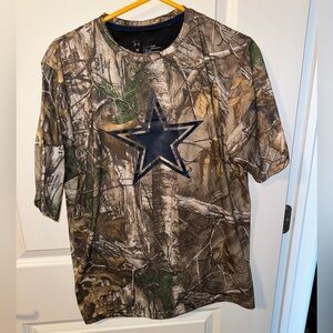 NFL Dallas Cowboys Camo Shirt with Star Logo